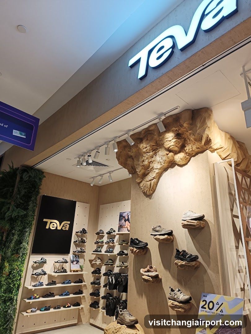 Teva Shoe Store Interior Display