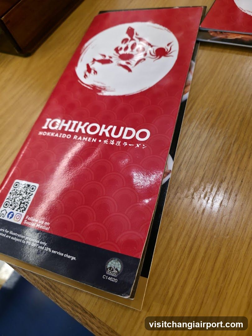 Ighikokudo Menu Cover