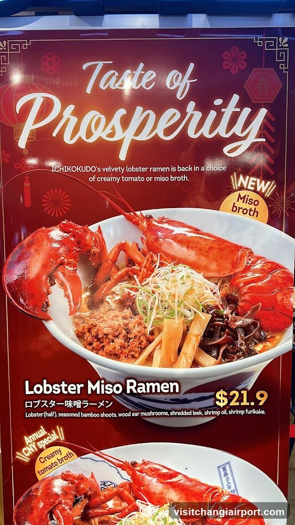 Taste of Prosperity Lobster Miso Ramen Ad