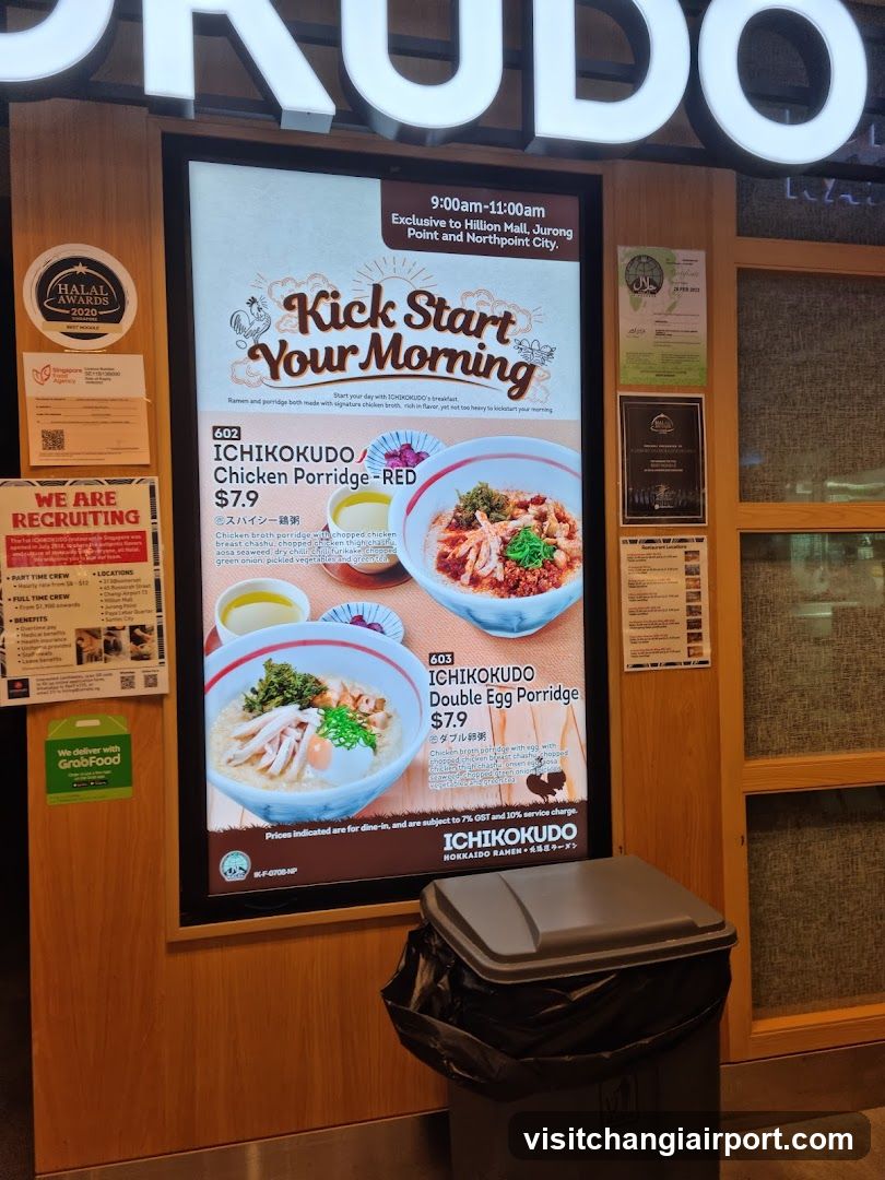 Ichikokudo Morning Promotion Ad