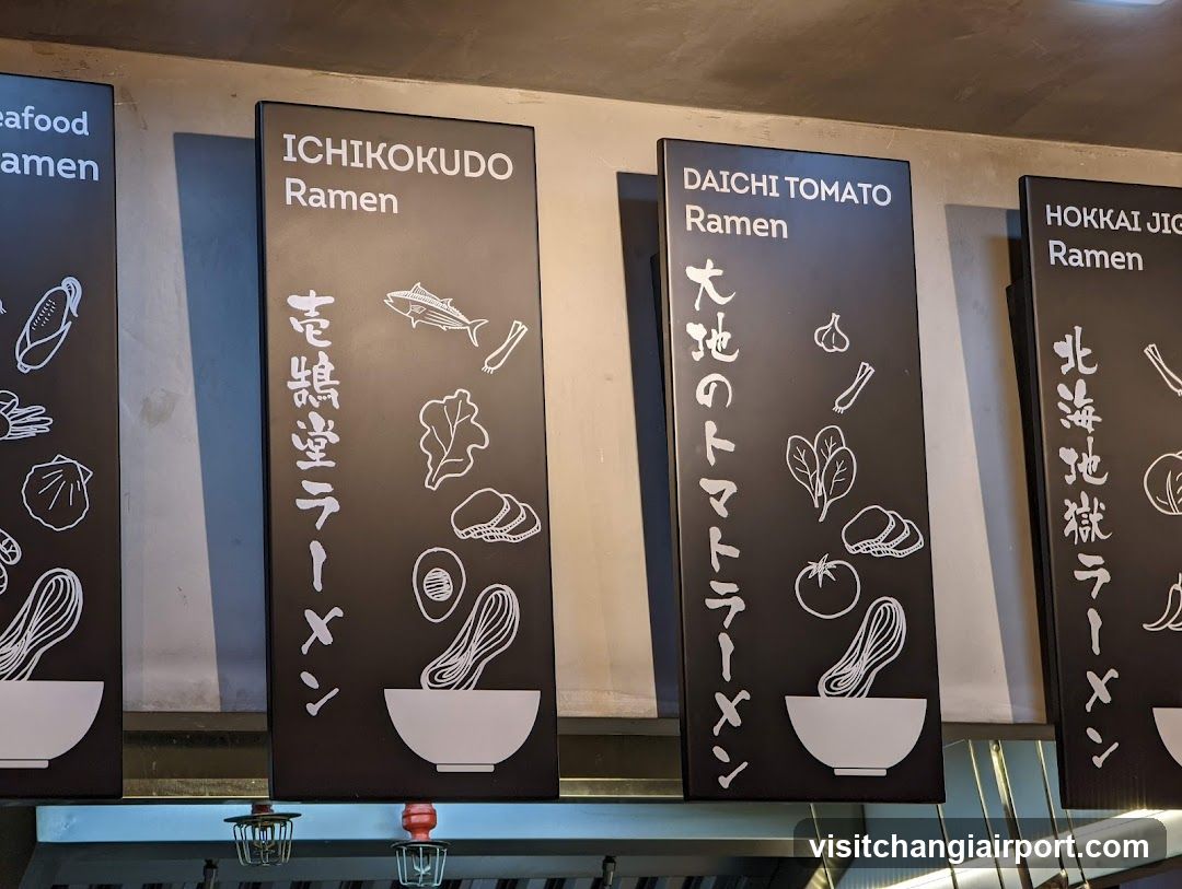 Ramen Menu Signs