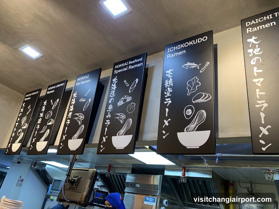 Ramen Shop Interior Signage