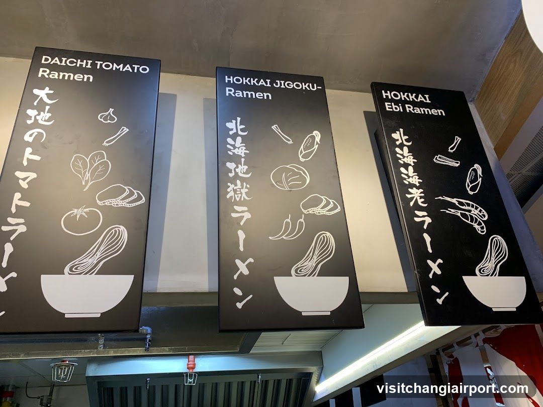 Ramen Menu Signs