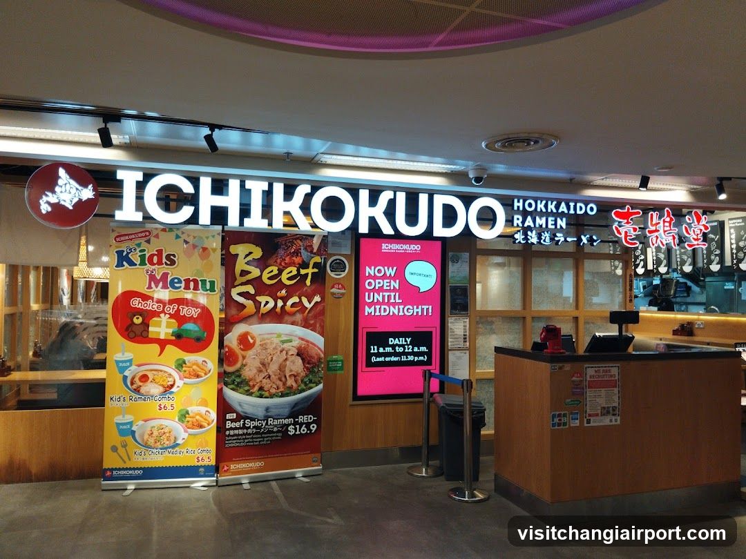 Ichikokudo Ramen Store Interior