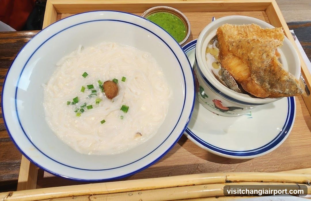 Noodle and Fish Dish