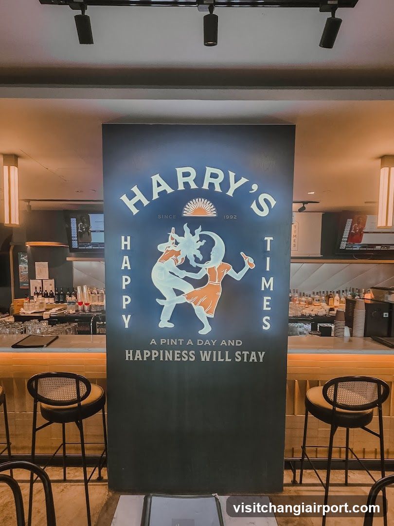 Harry's Bar Interior Signage