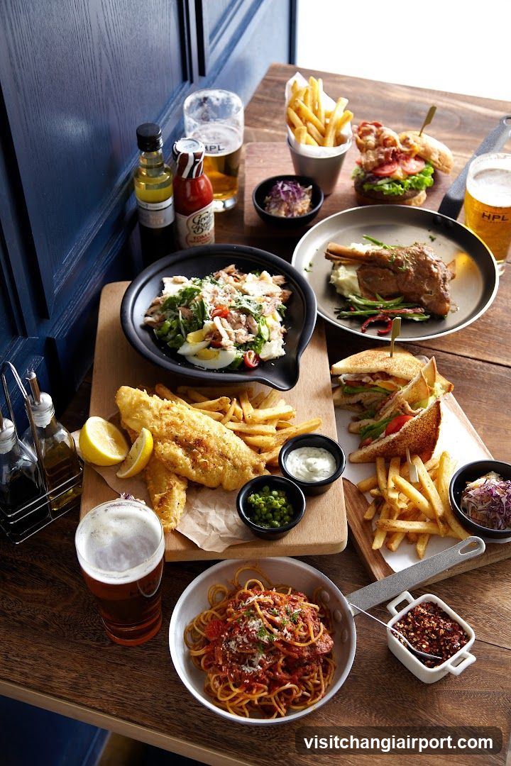 Pub Meal Spread