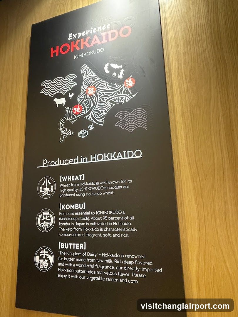 Hokkaido Ramen Menu Board