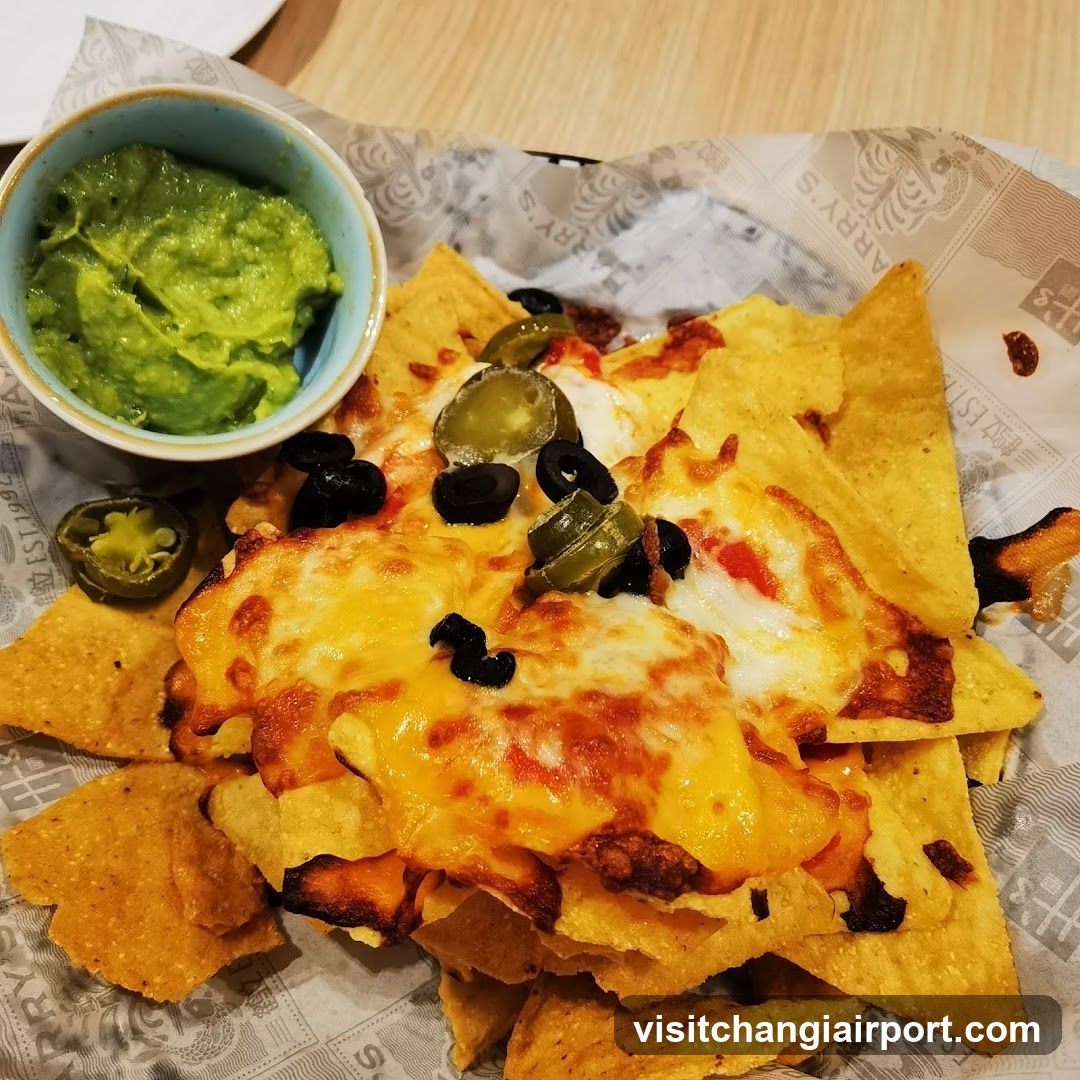 Loaded Nachos with Guacamole