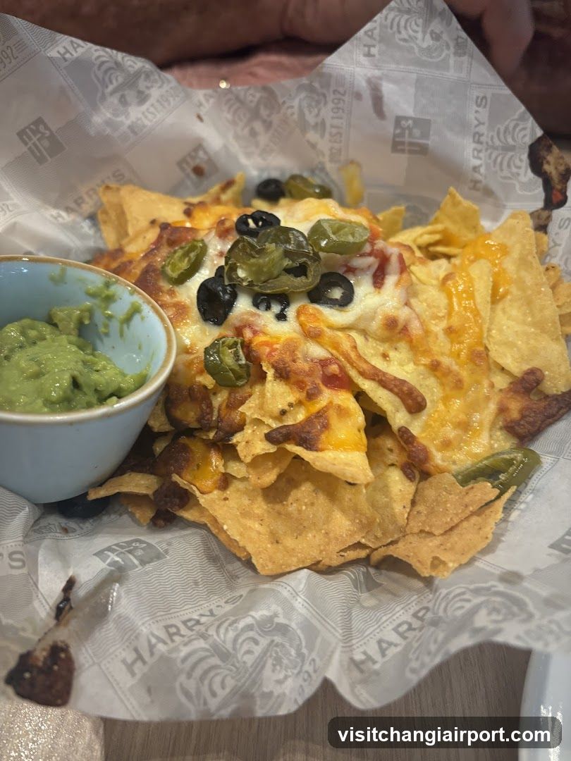 Loaded Nachos with Guacamole