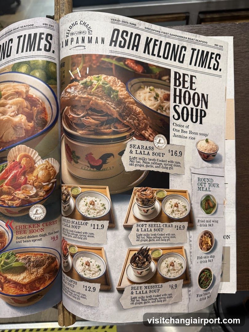 Asia Kelong Times Menu