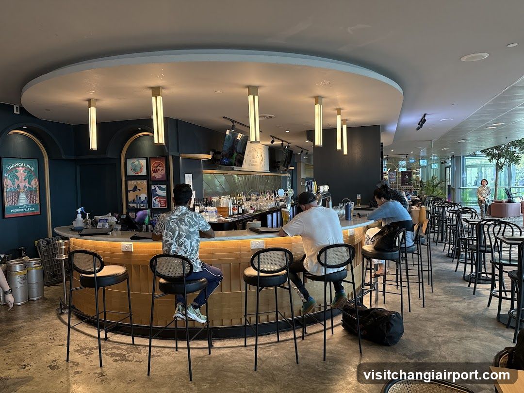 Bar Interior with Patrons