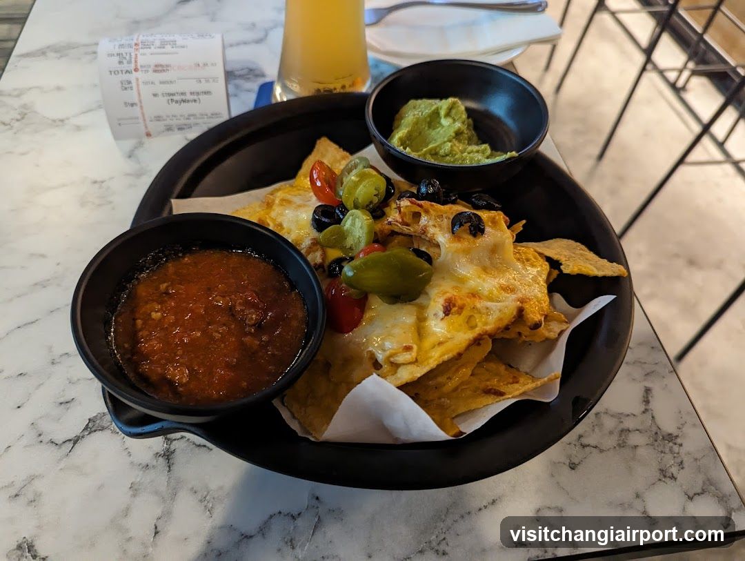 Loaded Nachos with Salsa and Guacamole