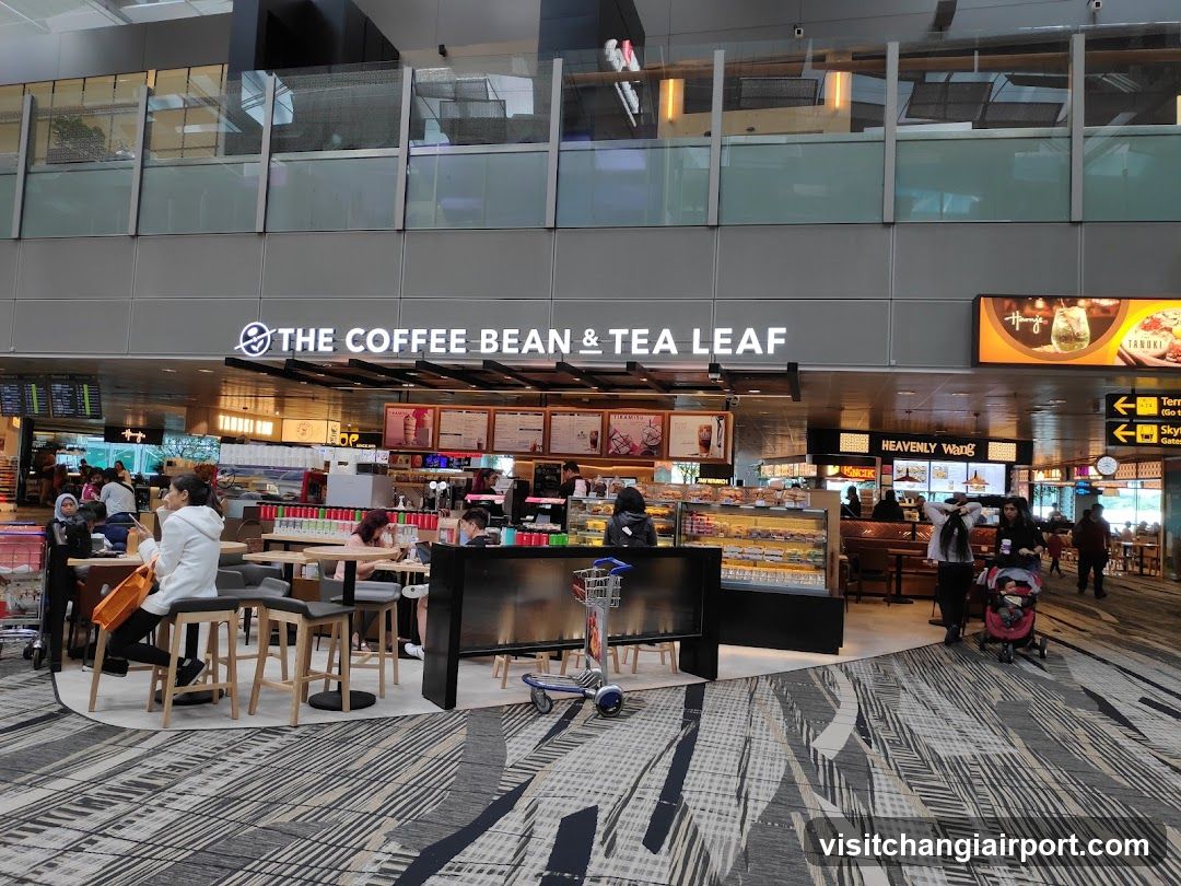 Airport Food Court Scene