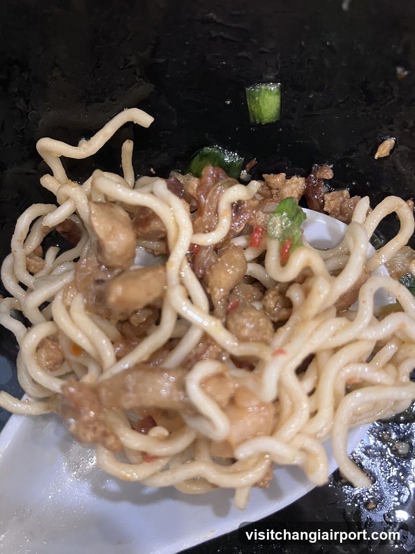 Noodle Dish with Meat and Vegetables