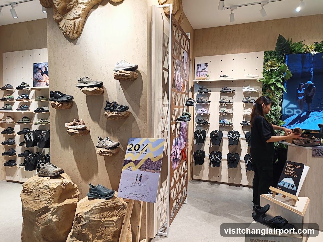 Shoe Store Interior Display