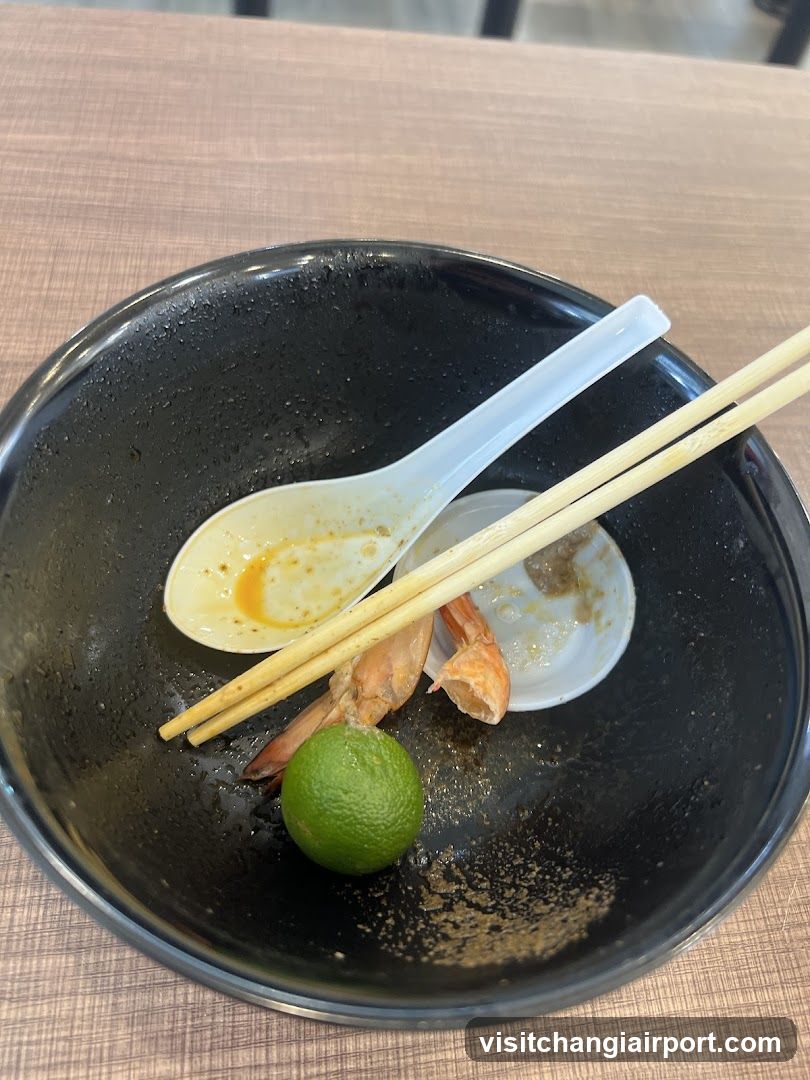 Empty Bowl with Remains