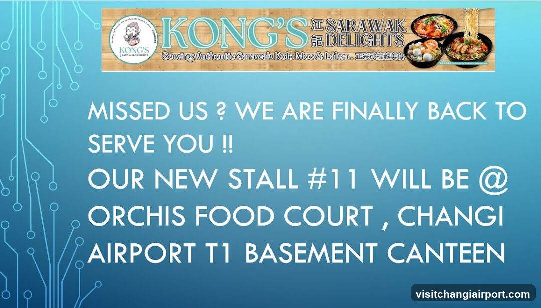 Kong's Sarawak Delights Announcement