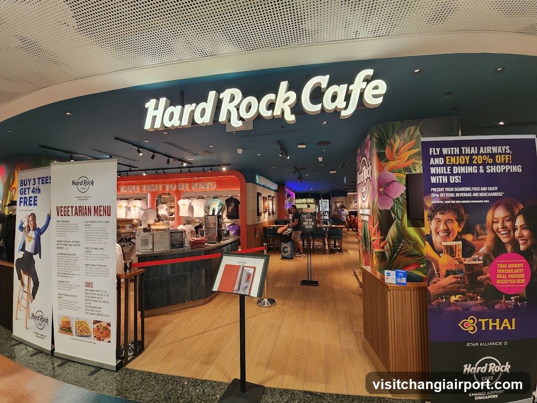 Hard Rock Cafe Changi Airport Singapore