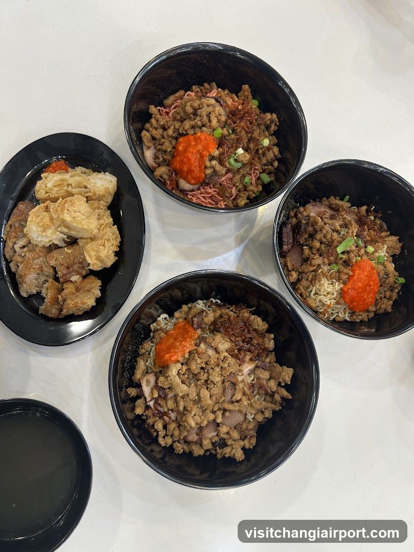 Noodle Bowls and Side Dish
