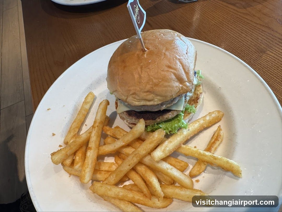 Burger with Fries