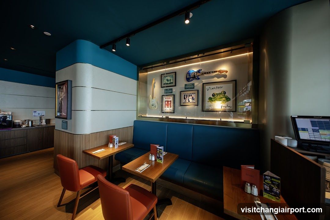 Interior of a themed cafe or restaurant