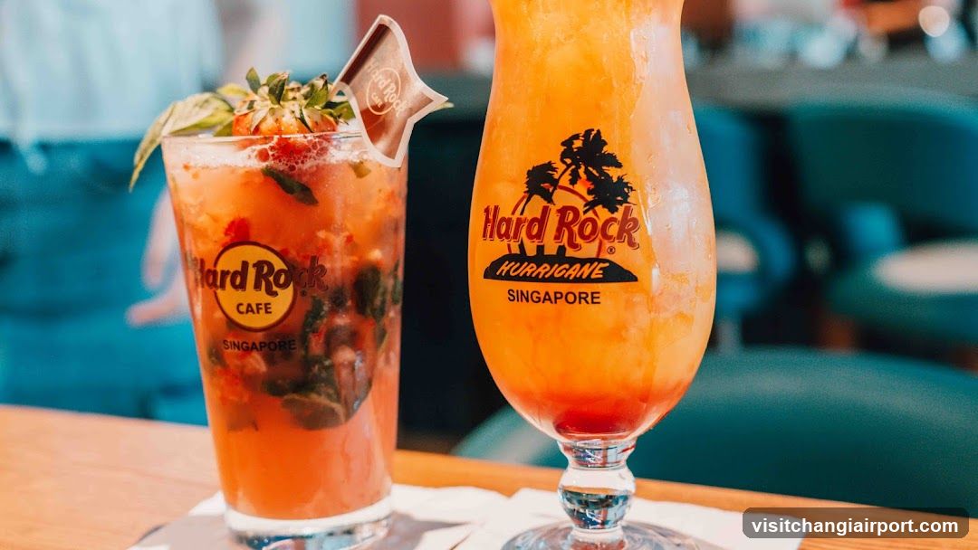 Hard Rock Cafe Singapore Drinks