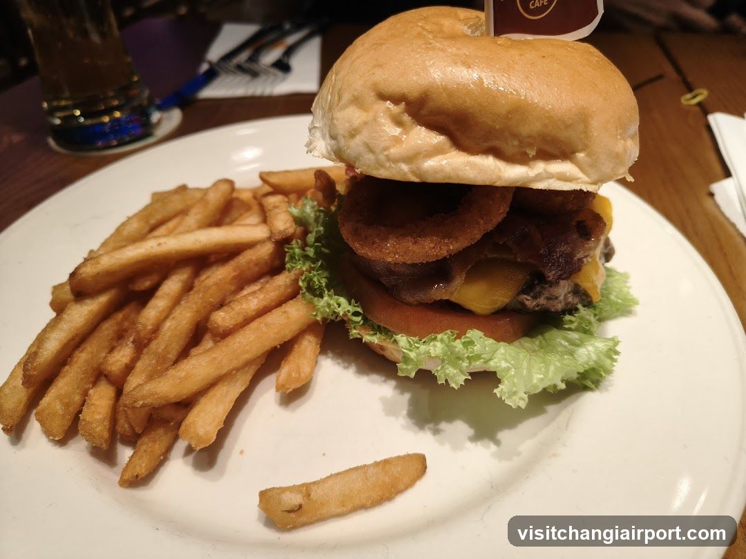 Burger and Fries