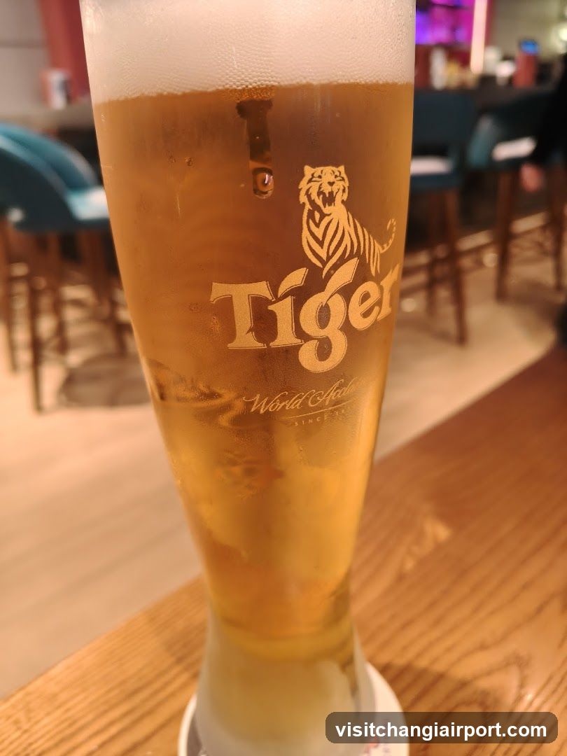 Tiger Beer Glass