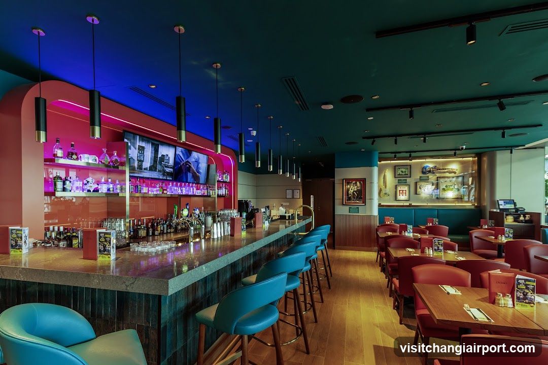 Bar Interior with Seating Area