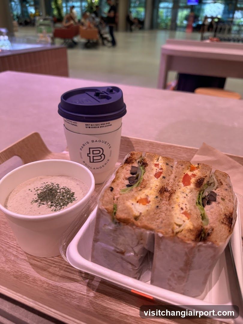 Paris Baguette Meal
