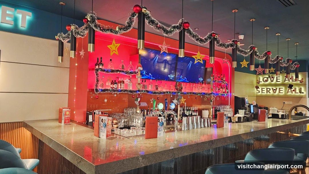 Christmas Bar Interior