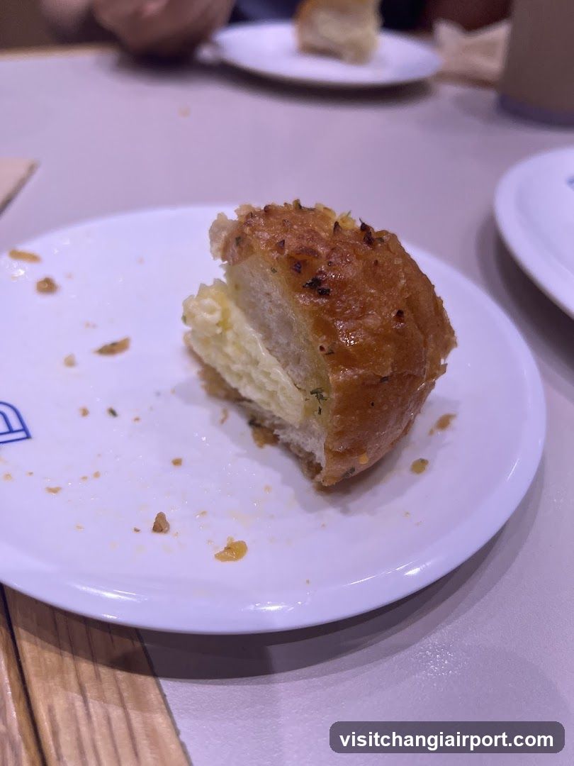 Baked Pastry on Plate