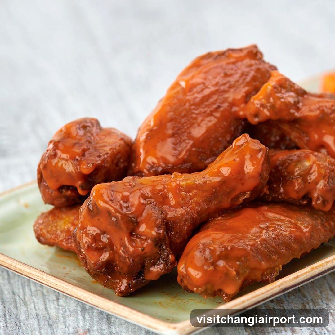Baked Chicken Wings with Glaze