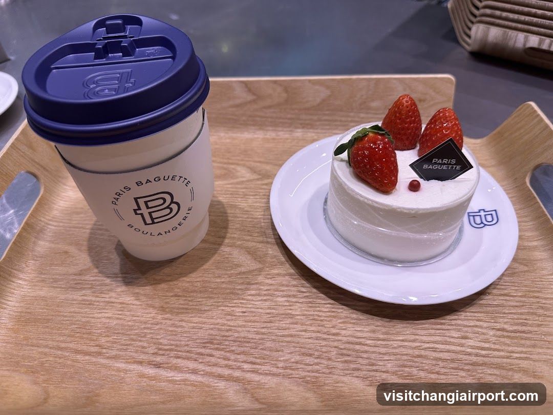 Paris Baguette Coffee and Cake