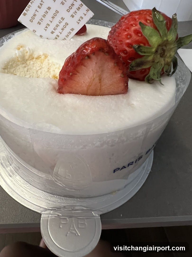 Strawberry Cake with Cream